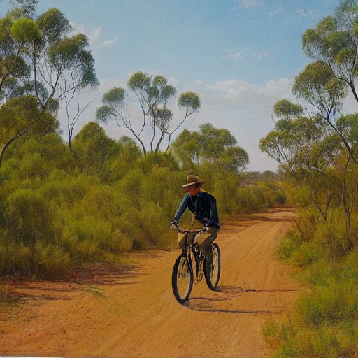 Start of Hubert Opperman’s Ride Across Australia*
