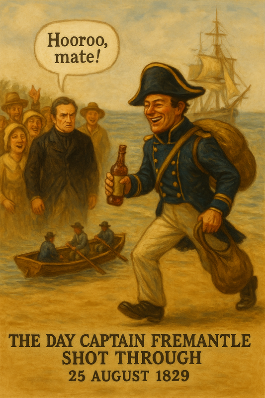 The Day Captain Fremantle Buggered Off *