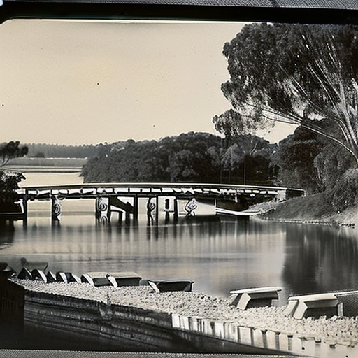 Start of construction of the Causeway Across the Swan River*
